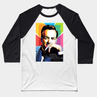 Richard Feynman Baseball T-Shirt